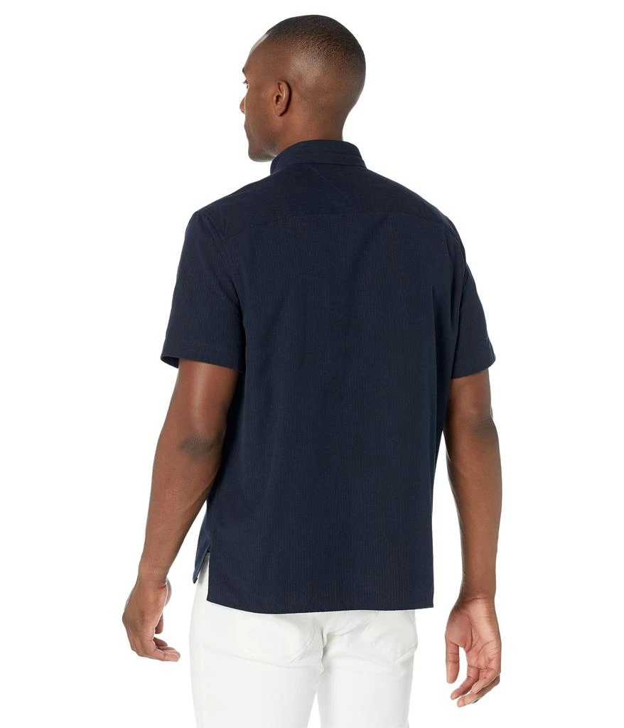 商品Tommy Hilfiger|Seated Fit Seersucker Short Sleeve Shirt,价格¥381,第2张图片详细描述