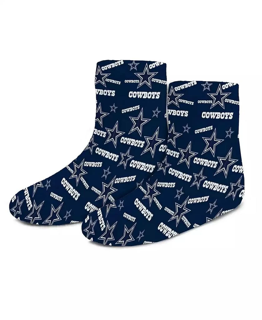 商品For Bare Feet|Toddler Boys and Girls Dallas Cowboys Word Stripe Socks,价格¥97,第1张图片