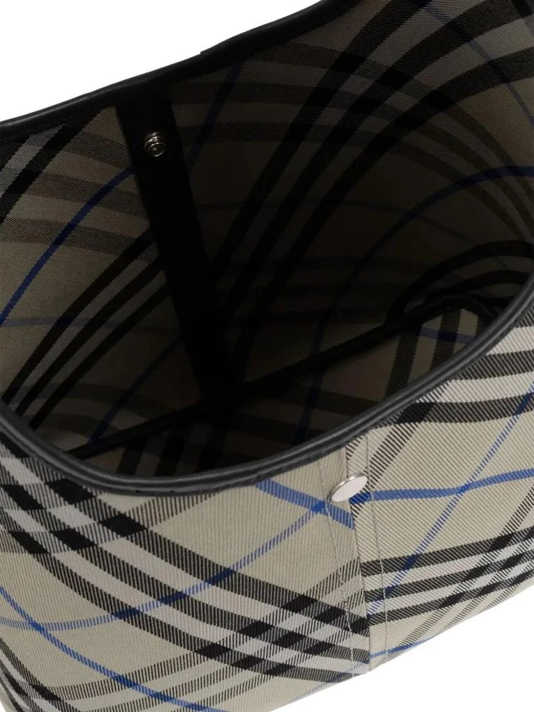 商品Burberry|CHECK-PATTERN SHOULDER BAG,价格¥8406,第4张图片详细描述