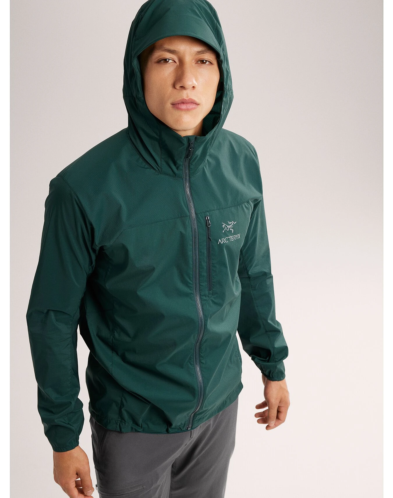 商品Arc'teryx|Arc'teryx 男士户外软壳衣 X000007411PYTHEAS 绿色,价格¥1594,第1张图片