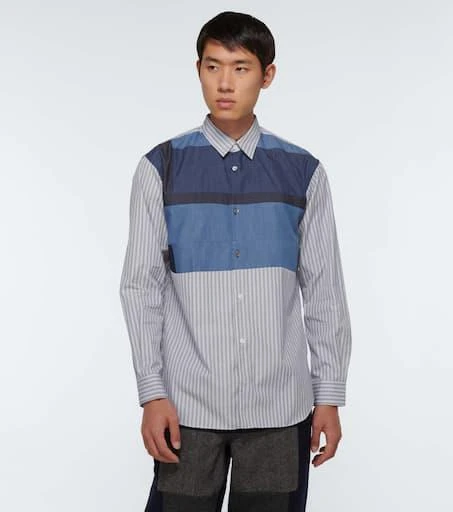 商品Comme des Garcons|长袖棉质拼接衬衫,价格¥2307,第3张图片详细描述