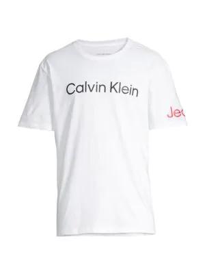 商品Calvin Klein|Traveling Logo Graphic T-Shirt,价格¥147,第5张图片详细描述