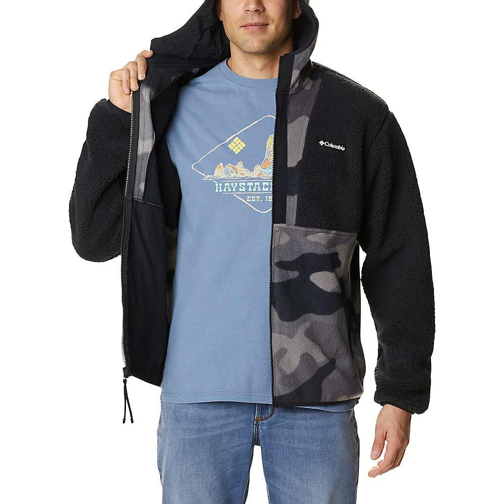 商品Columbia|Men's Backbowl Sherpa Full Zip Hoodie,价格¥318,第2张图片详细描述