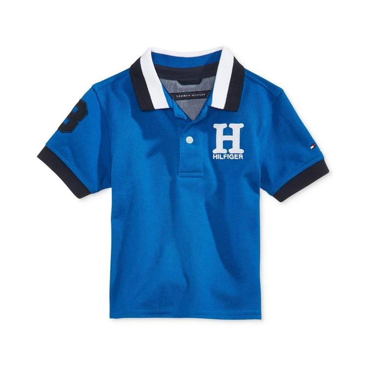 商品Tommy Hilfiger|H Cotton Polo Shirt, Baby Boys (0-24 Months),价格¥90,第2张图片详细描述