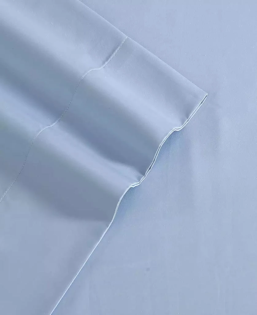 商品Laura Ashley|CLOSEOUT! Laura Ashley 800 Thread Count Cotton Sateen Blend 4-Pc. Sheet Set, Queen,价格¥956,第5张图片详细描述