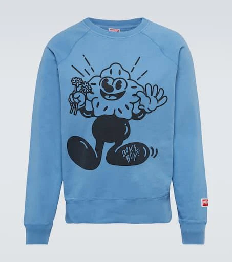 商品Kenzo|Boke Boy printed cotton sweatshirt,价格¥1822,第1张图片