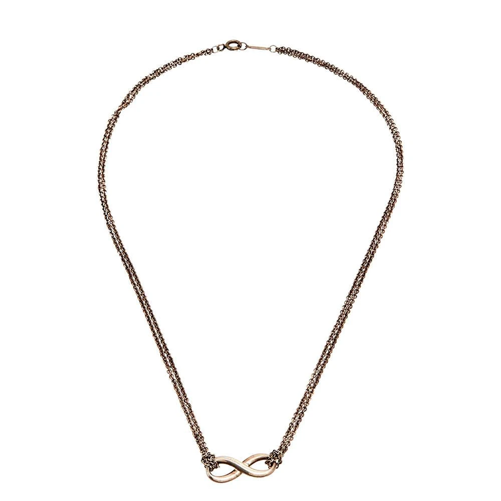 商品[二手商品] Tiffany & Co.|Tiffany & Co. Sterling Silver Infinity Pendant Necklace,价格¥1038,第2张图片详细描述