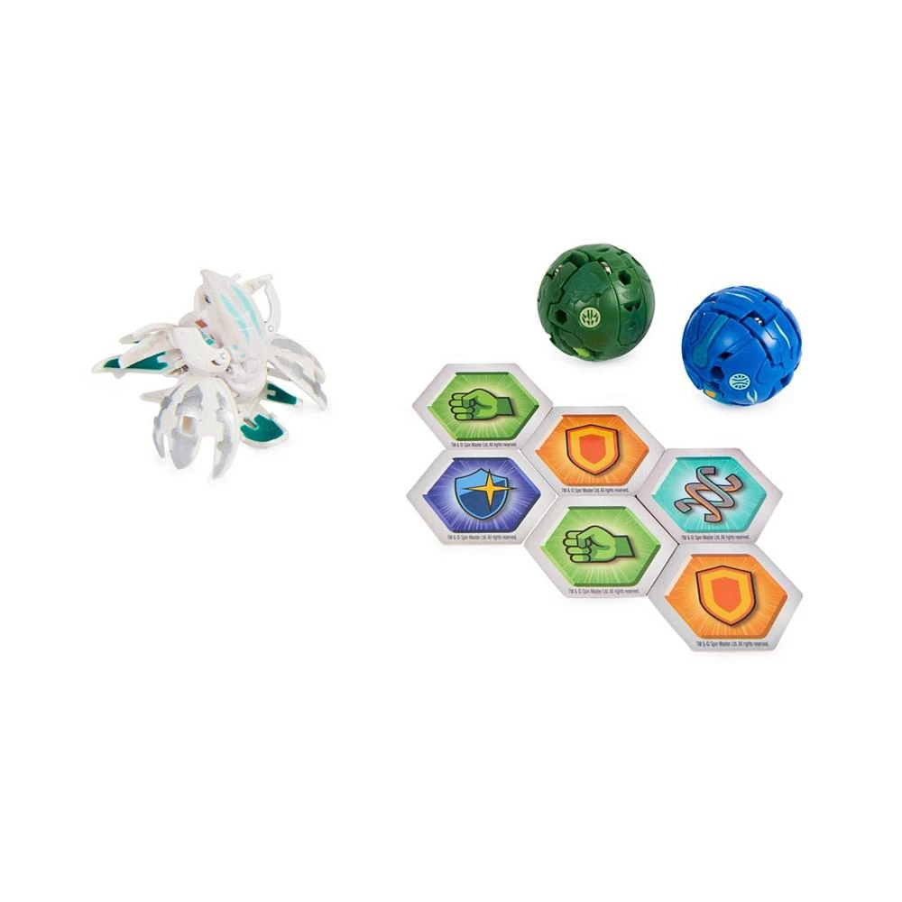 商品Bakugan|Legends Starter 3-Pack, Krakelious Ultra with Centipod and Maxodon, Collectible Action Figures, Ages 6 and up,价格¥78,第4张图片详细描述