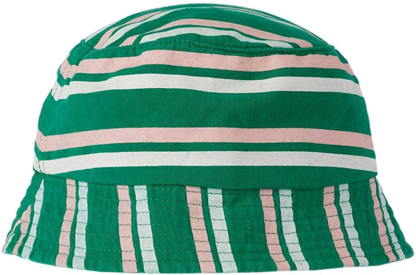 商品The Animals Observatory|Baby Green Stripes Hamster Bucket Hat,价格¥179,第2张图片详细描述
