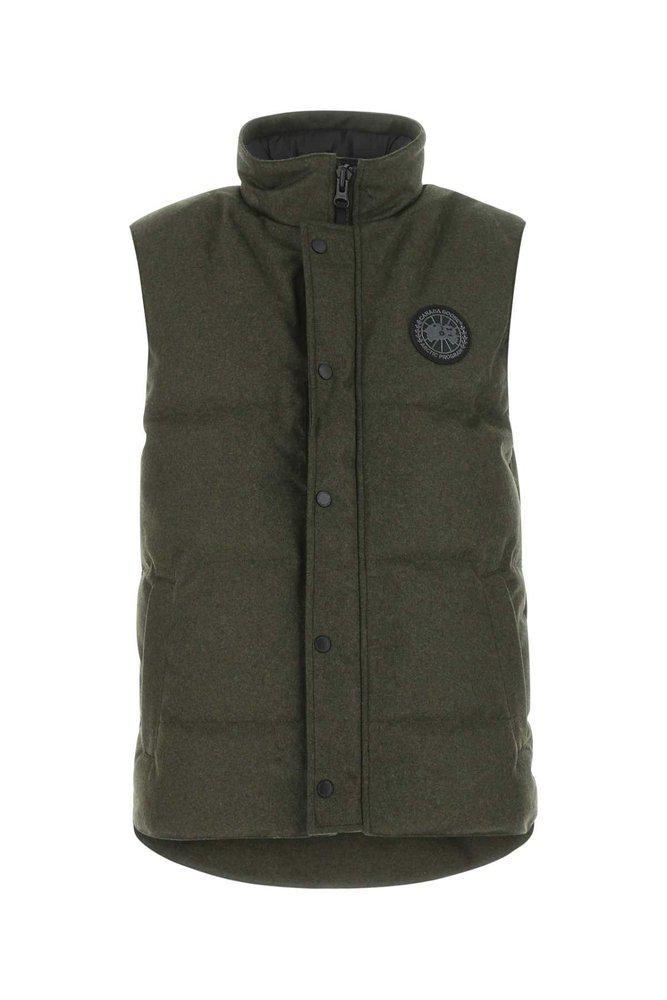 商品Canada Goose|Canada Goose Logo Patch Zip-Up Padded Gilet,价格¥4148,第1张图片