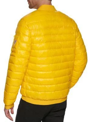 商品GUESS|Quilted Puffer Jacket,价格¥496,第2张图片详细描述