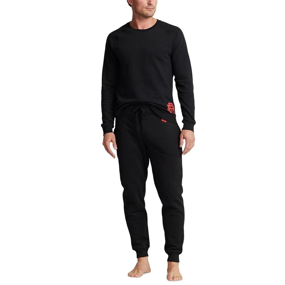 商品Ralph Lauren|Men's Brushed Fleece Sleep Jogger Pants,价格¥150,第4张图片详细描述