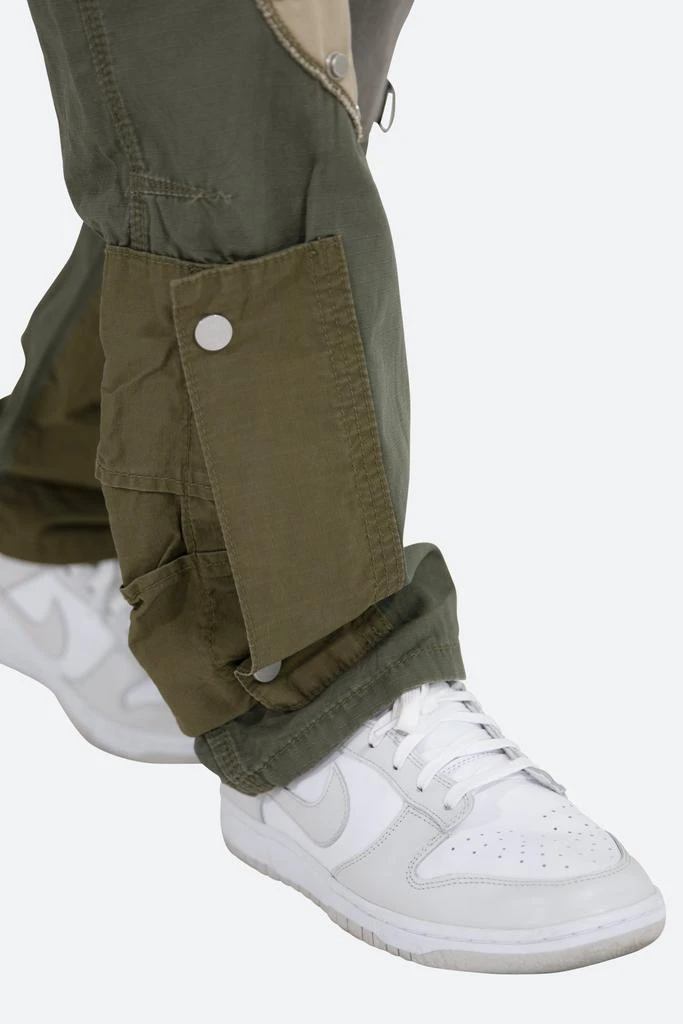 Patchwork Cargo Pants - Olive 商品