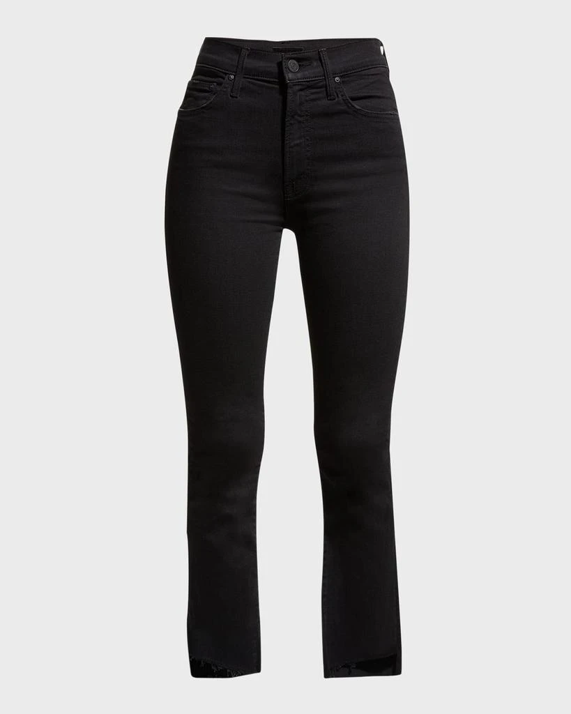 商品MOTHER|Insider Crop Step Fray Jeans,价格¥1227,第2张图片详细描述