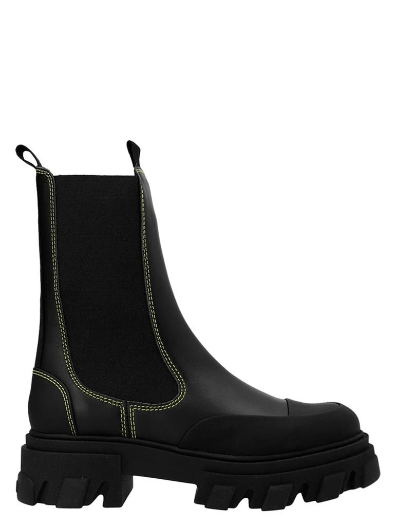 商品Ganni|Chelsea Ankle Boots Boots, Ankle Boots Black,价格¥2315,第1张图片