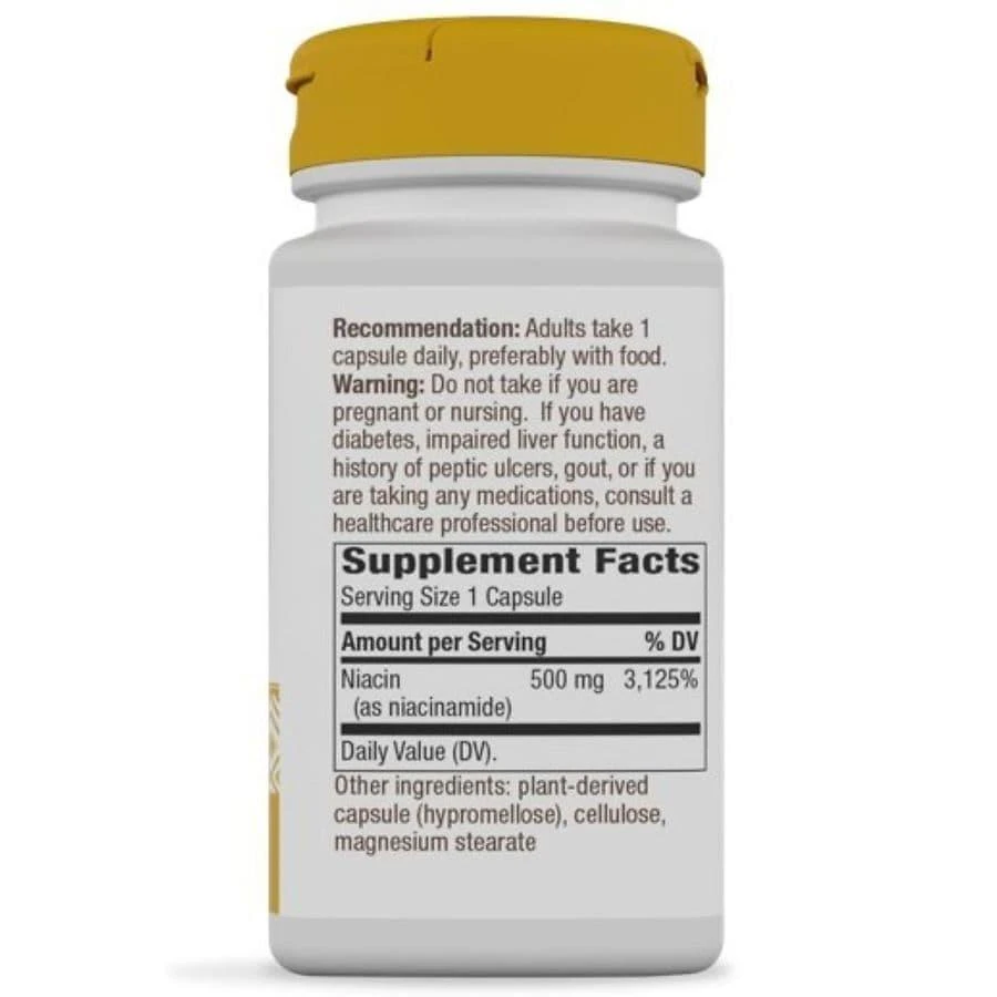 商品Nature's Way|Niacinamide Non-Flushing Capsules,价格¥74,第3张图片详细描述