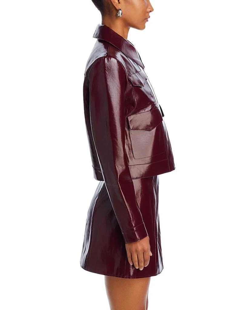 Linde Faux Leather Jacket 商品