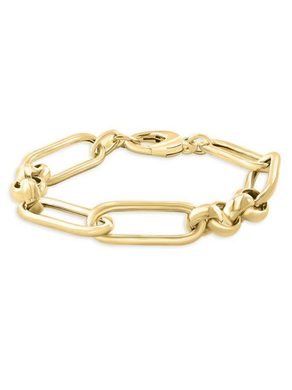 商品Effy ENY|14K Goldplated Sterling Silver Link Chain Bracelet,价格¥1525,第2张图片详细描述