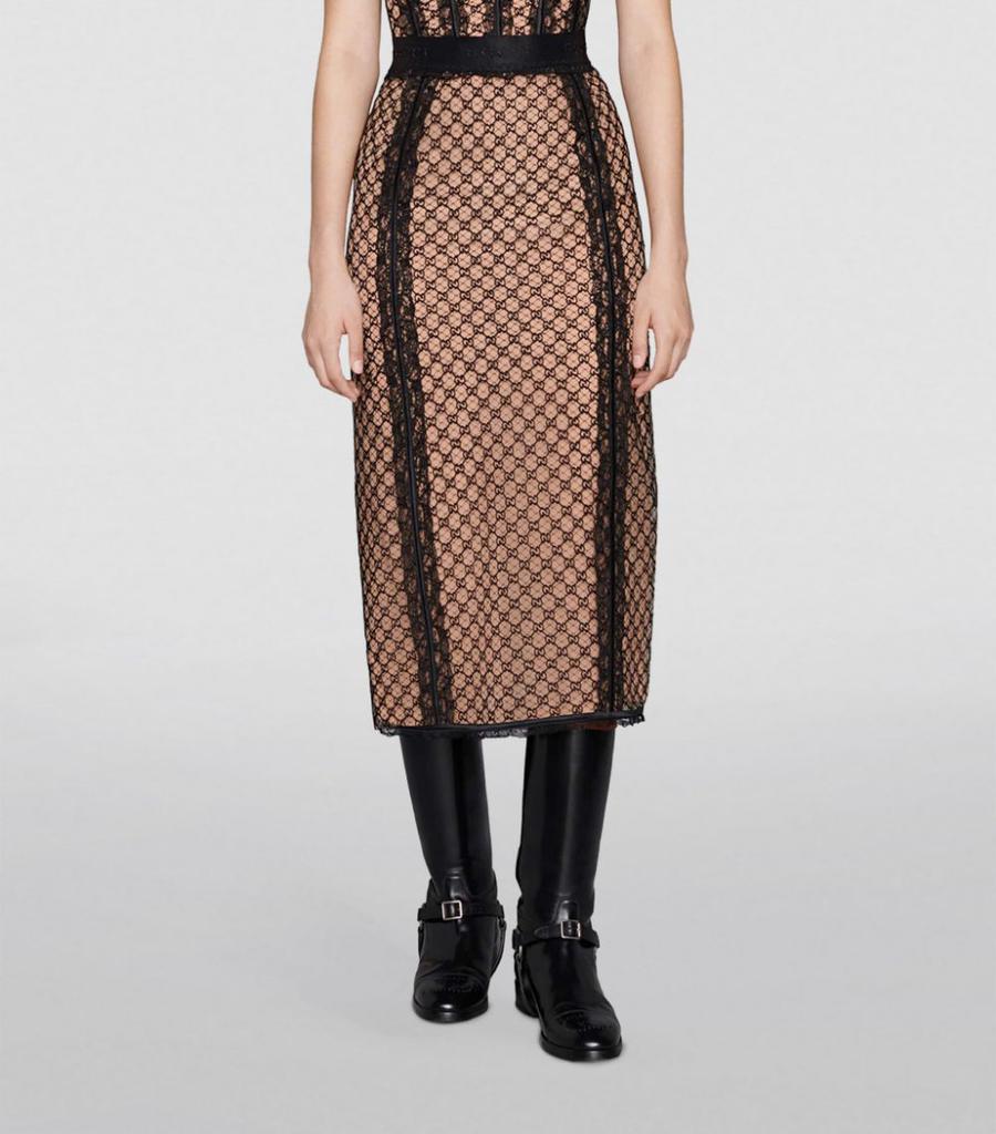 GG Supreme Midi Skirt商品第3张图片规格展示