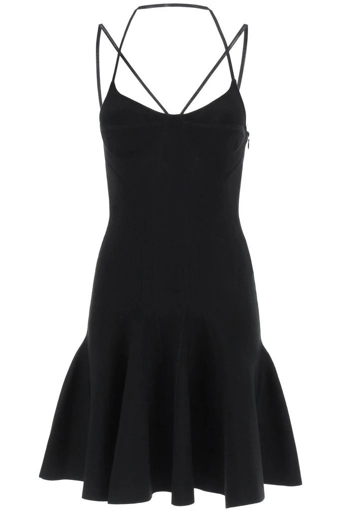 商品Alexander McQueen|VISCOSE KNIT MINI DRESS,价格¥4210,第1张图片