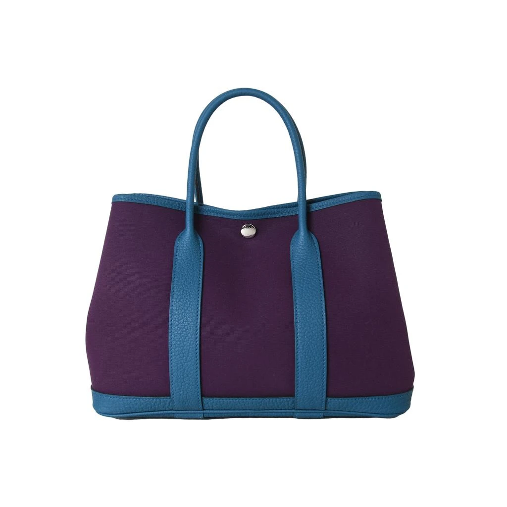 商品Hermes|Hermes Garden Party 30 Cassis Cobalt,价格¥24350,第3张图片详细描述