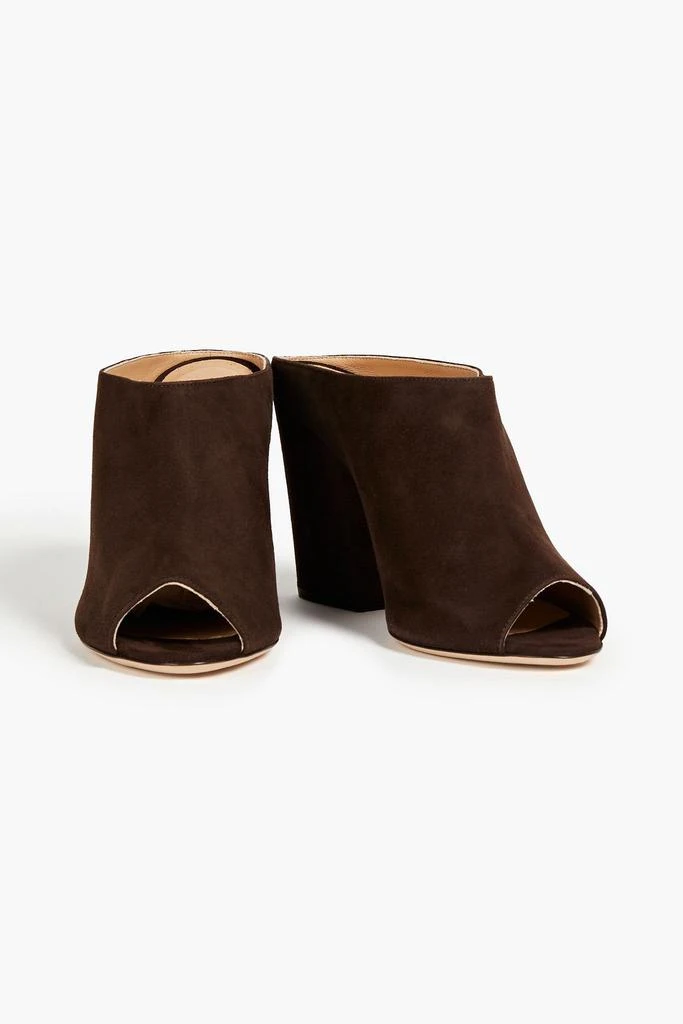 商品Sergio Rossi|Suede mules,价格¥2122,第2张图片详细描述