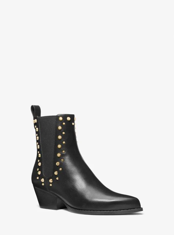 商品Michael Kors|Kinlee Astor Studded Leather Ankle Boot,价格¥889,第1张图片