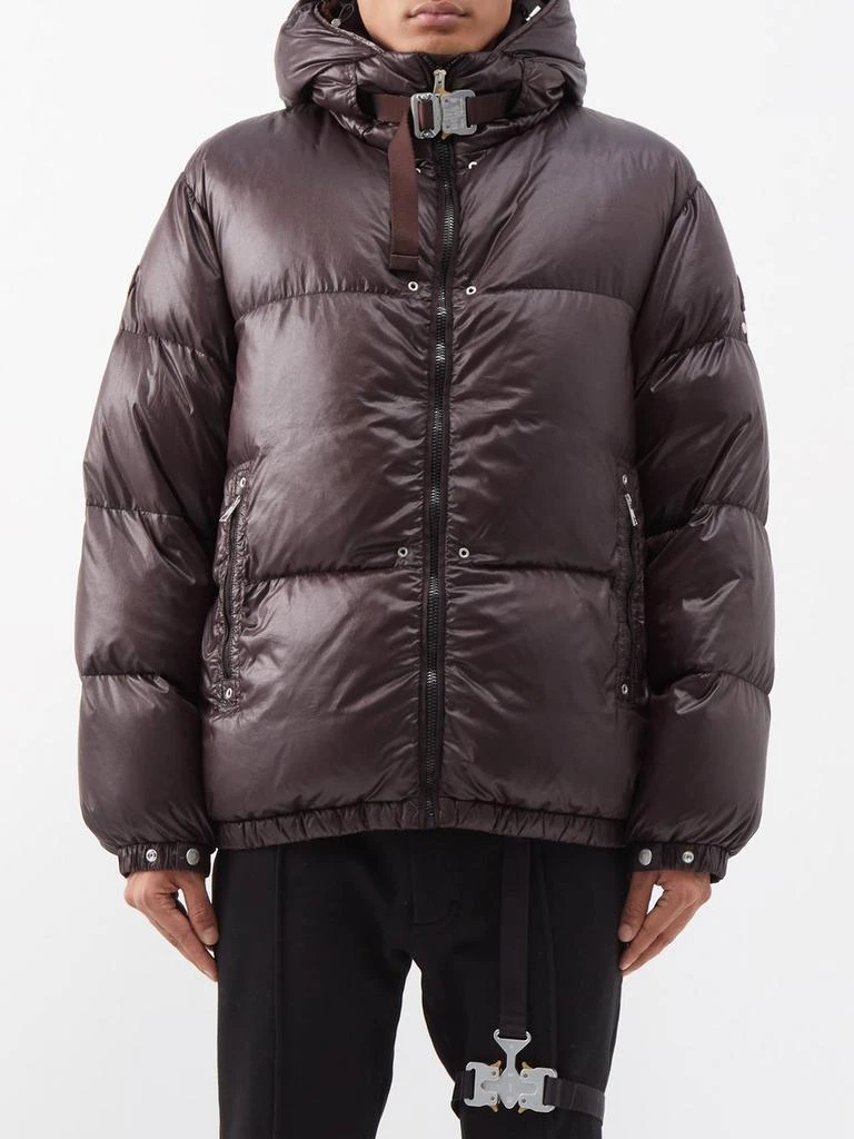 商品Moncler|Almondin shearling gilet-lined down jacket,价格¥12363,第1张图片