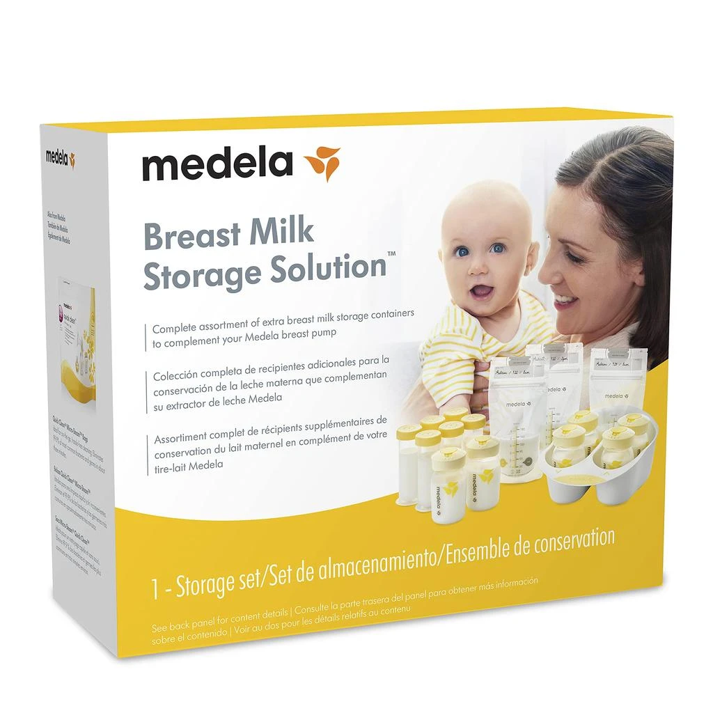 Medela Breast Milk Storage Solution Set, Breastfeeding Supplies & Containers, Breastmilk Organizer, Made Without BPA 商品