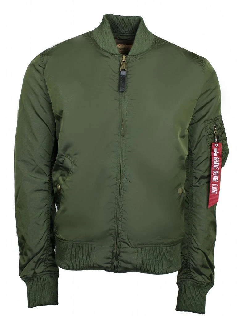 商品Alpha Industries|Ma1 tt dark green shell bomber jacket,价格¥1909,第1张图片