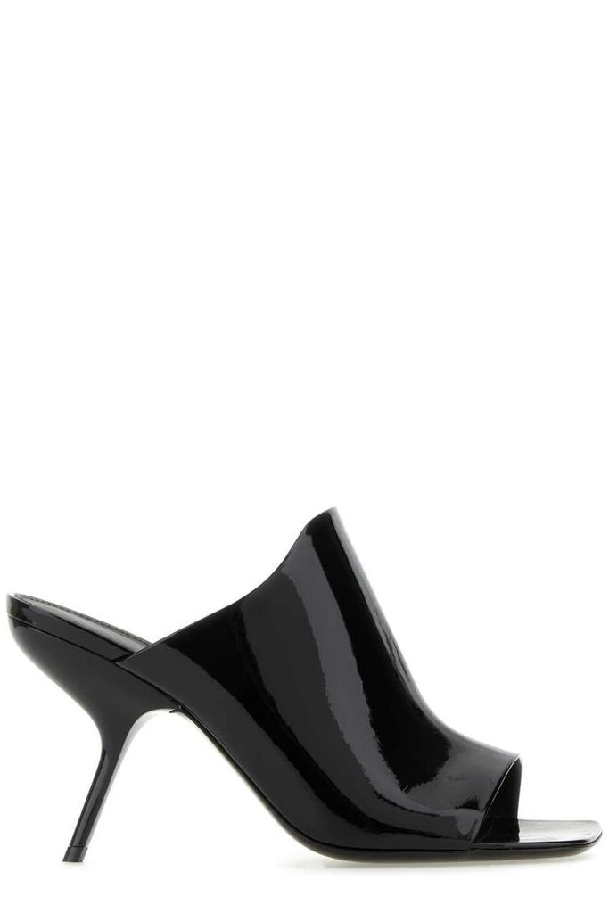 商品Salvatore Ferragamo|Salvatore Ferragamo Sabot Square-Toe Heeled Sandals,价格¥3210,第1张图片