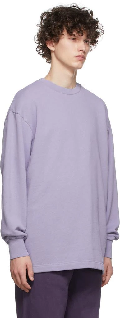 商品Acne Studios|Purple Cotton Sweatshirt,价格¥1342,第2张图片详细描述