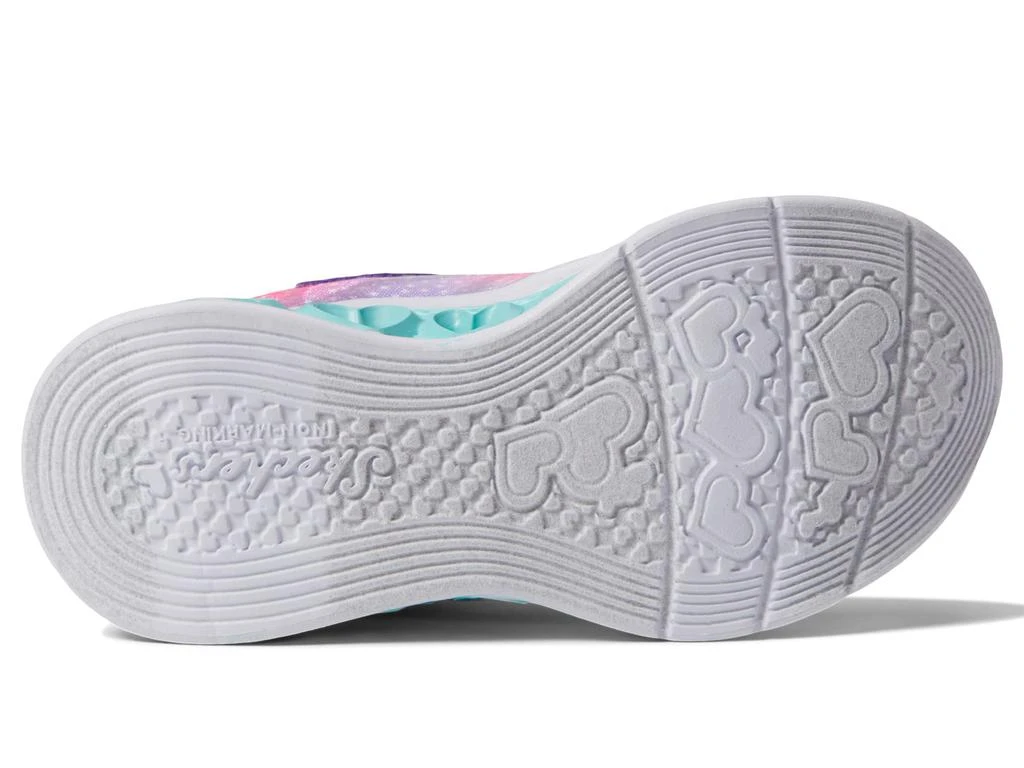 商品SKECHERS|Sport Lighted - Flutter Heart Lights - Simply Love 302315L (Little Kid/Big Kid),价格¥270,第3张图片详细描述