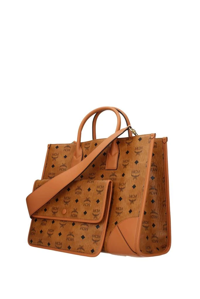 商品MCM|Handbags munich tote Leather Brown,价格¥6312,第2张图片详细描述