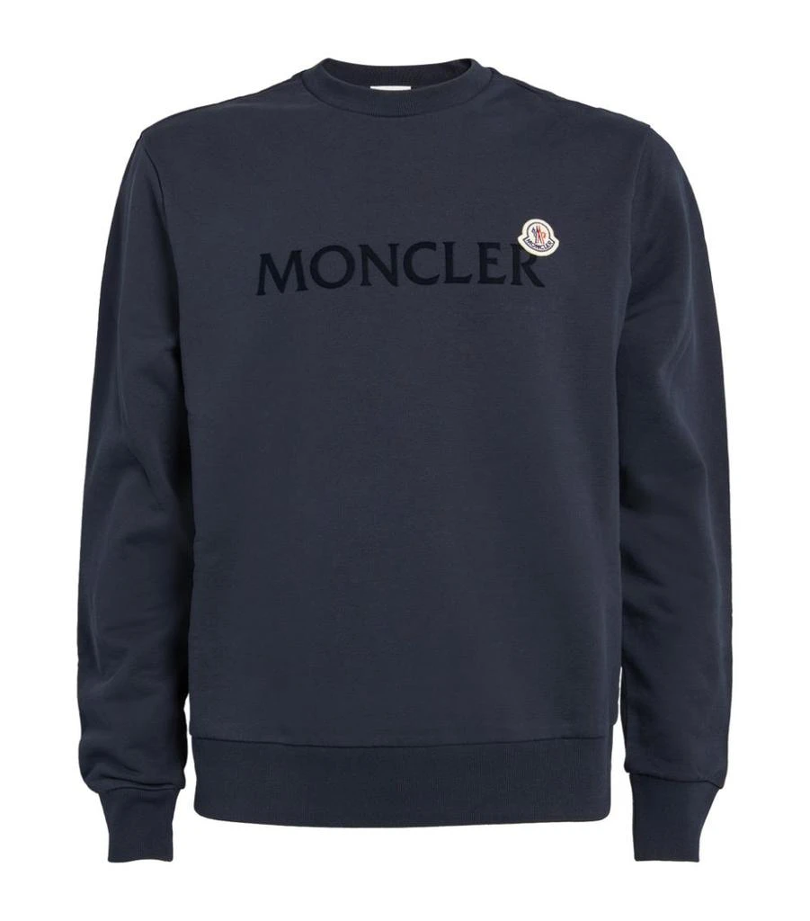 商品Moncler|Cotton Logo Sweatshirt,价格¥4655,第1张图片