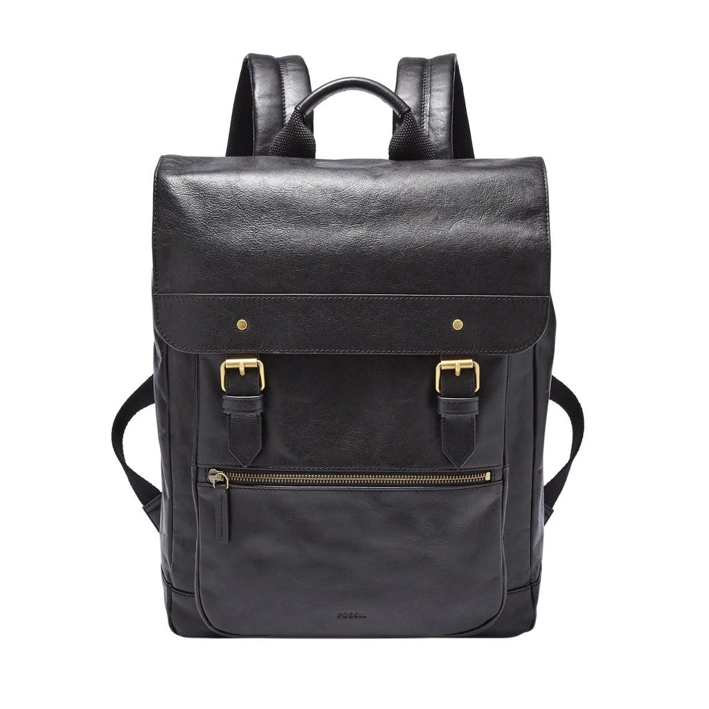 商品Fossil|Fossil Men's Miles Leather Backpack,价格¥763,第1张图片