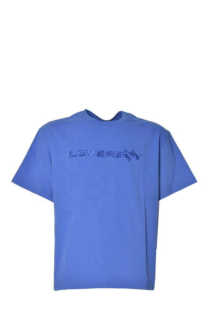 商品Charles Jeffrey Loverboy|CHARLES JEFFREY LOVERBOY T-shirts and Polos Blue,价格¥1112,第1张图片