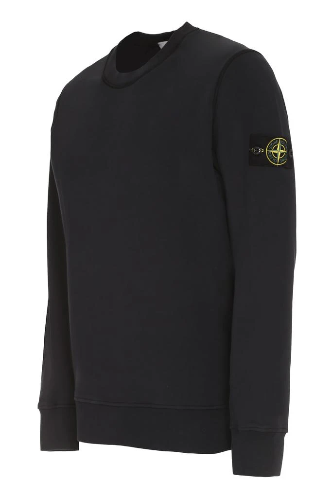 商品Stone Island|Cotton Crew-neck Sweatshirt,价格¥2217,第3张图片详细描述