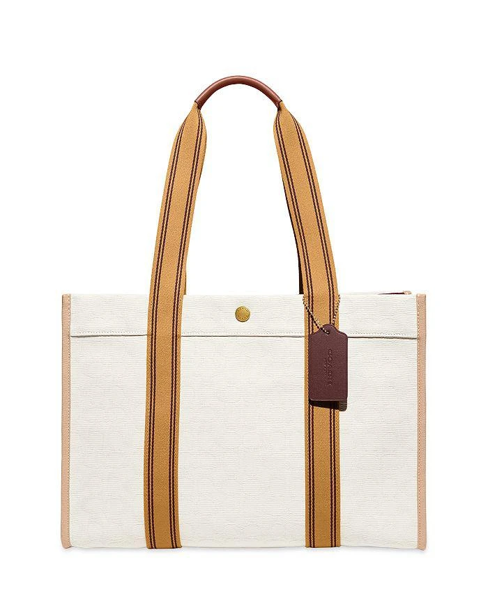 商品Coach|Spin Logo Print Canvas Tote,价格¥1330,第1张图片