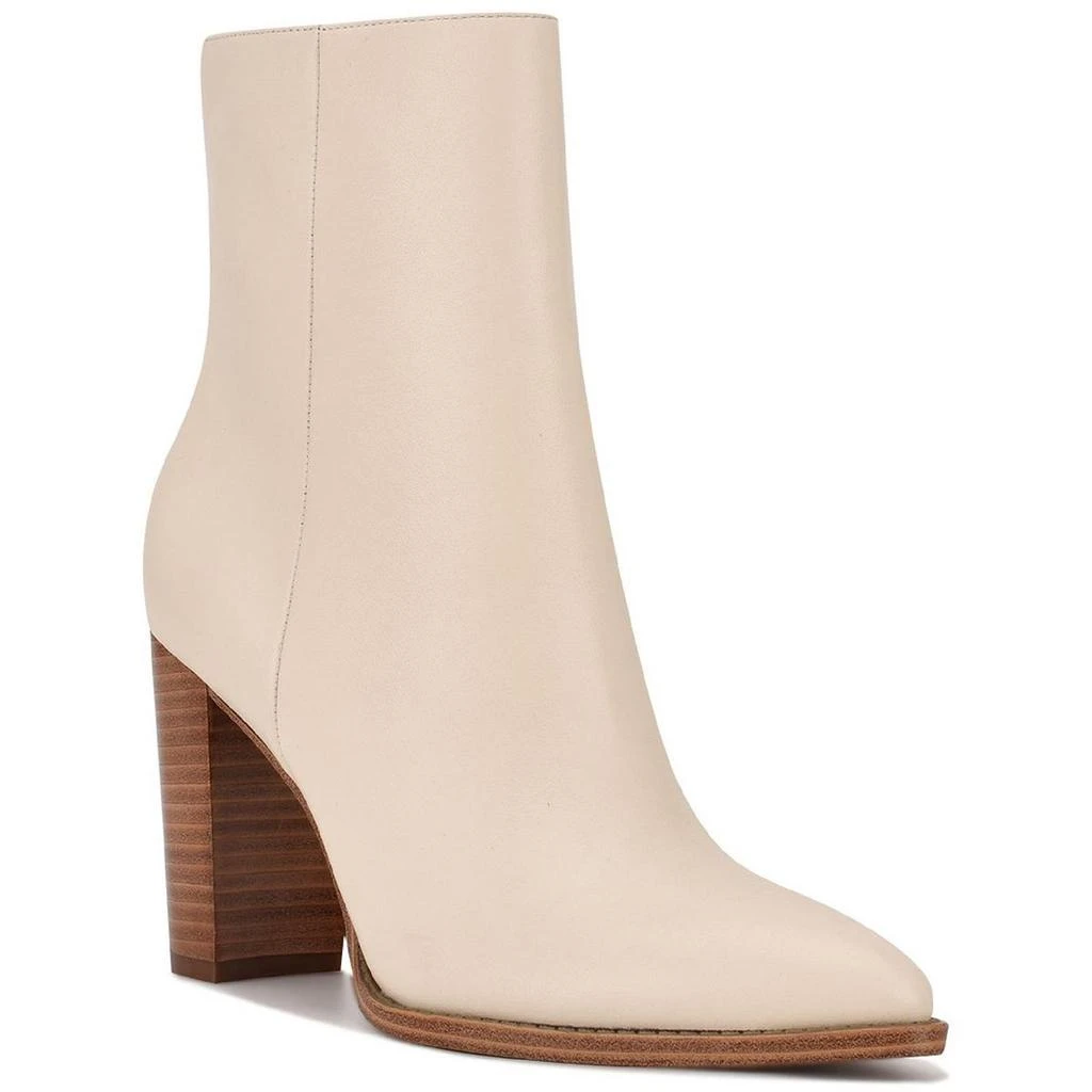 商品Nine West|Nine West Womens Try Me Leather Pointed-Toe Ankle Boots,价格¥512,第1张图片