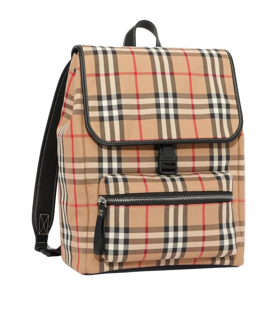 商品Burberry|Vintage Check Backpack,价格¥5821,第2张图片详细描述