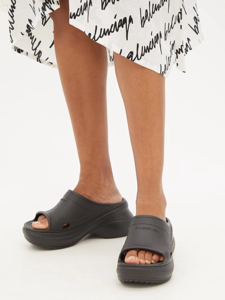 商品Balenciaga|X Crocs rubber slides,价格¥5095,第3张图片详细描述