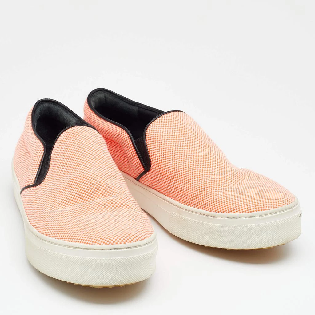 商品[二手商品] Celine|Celine Orange Canvas Slip On Sneakers Size 38,价格¥1614,第4张图片详细描述