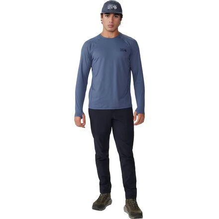 商品Mountain Hardwear|Crater Lake Long-Sleeve Crew Shirt - Men's,价格¥306,第2张图片详细描述