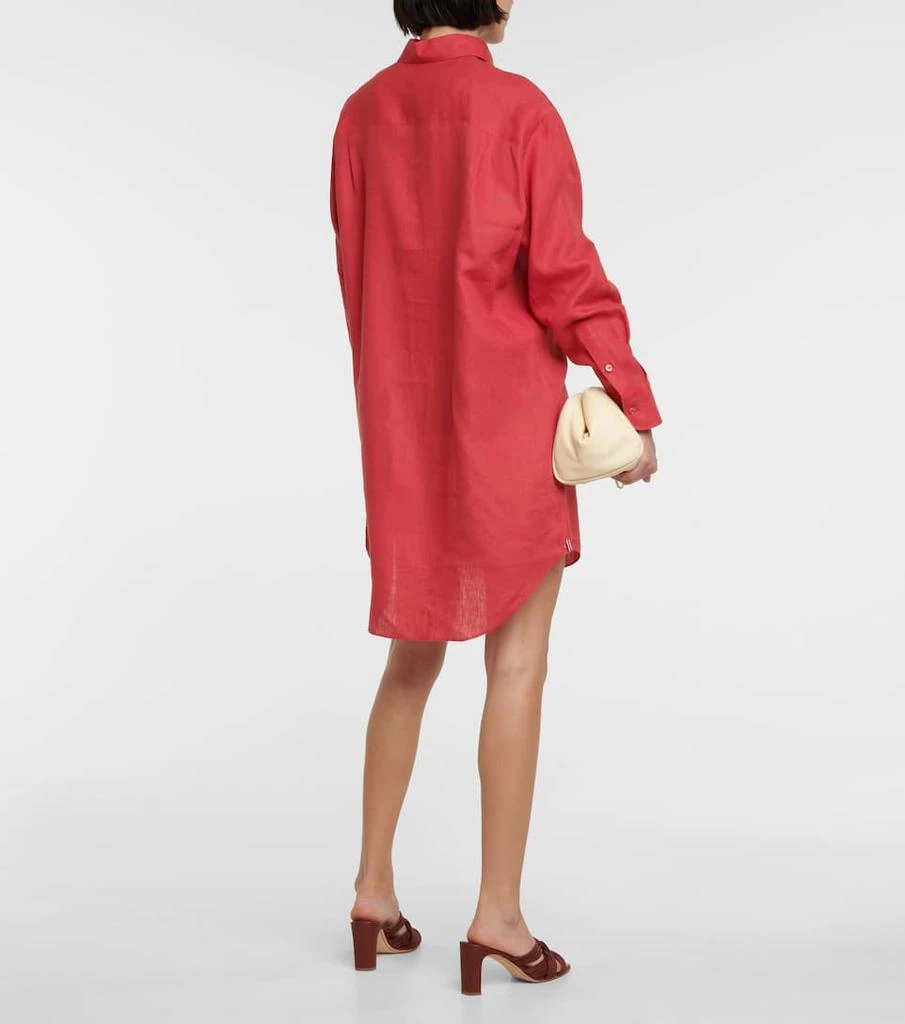 商品Loro Piana|André亚麻衬衫式连衣裙,价格¥16883,第3张图片详细描述