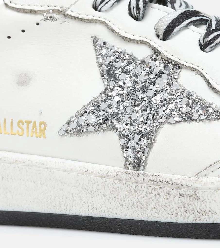 Ball Star glitter leather sneakers 商品