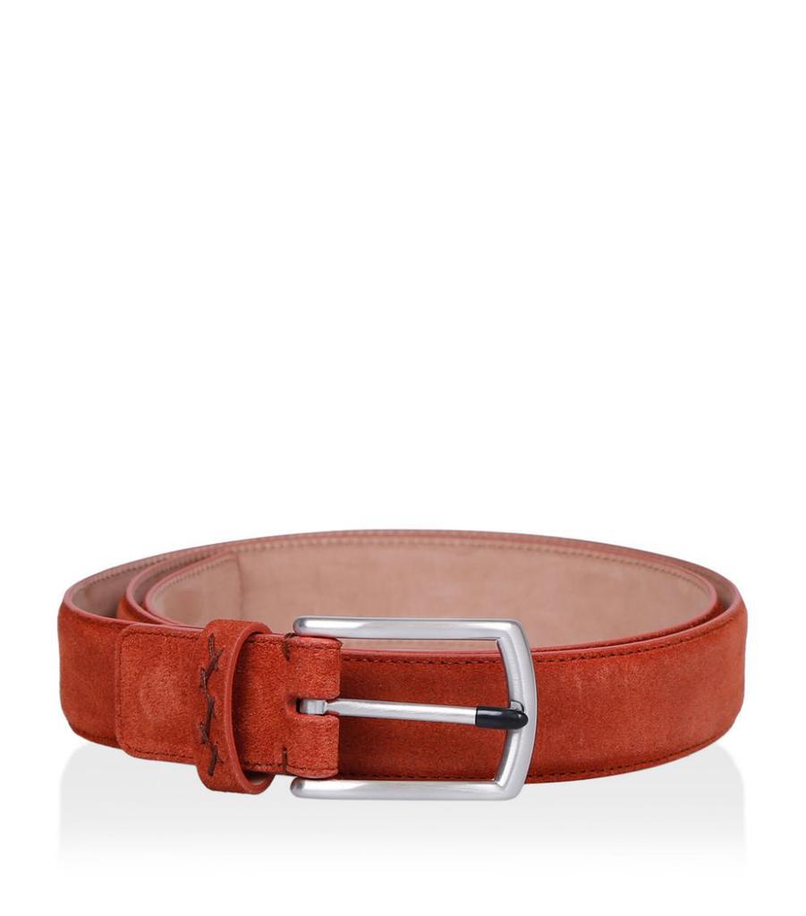 商品Zegna|Suede Belt,价格¥3357,第1张图片