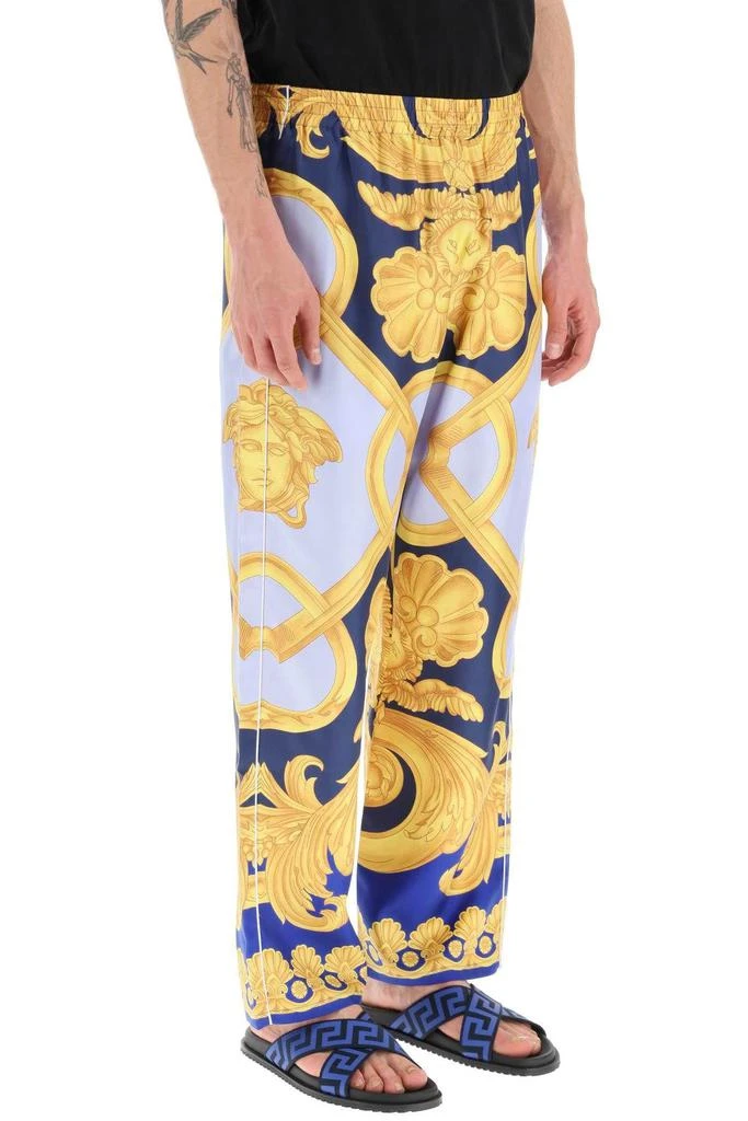 商品Versace|'BAROCCO 660' SILK PAJAMA PANTS,价格¥2633,第3张图片详细描述