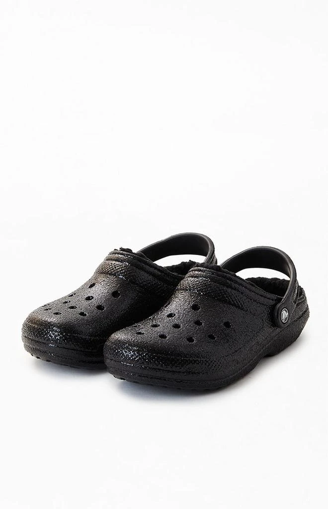 商品Crocs|Women's Classic Lined Glitter Clogs,价格¥238,第2张图片详细描述