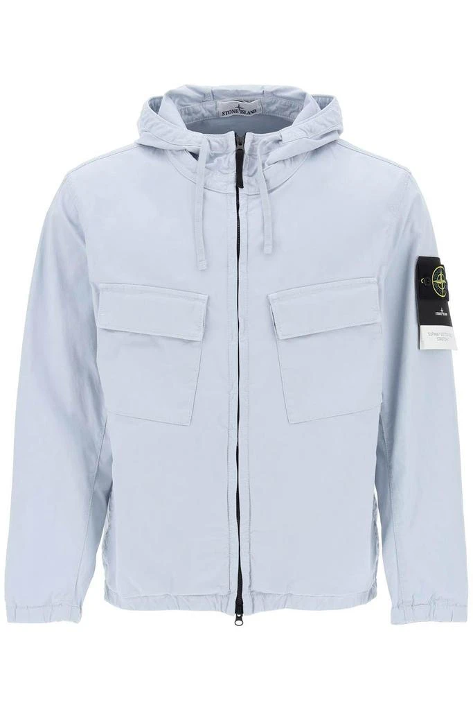 商品Stone Island|Supima Cotton Twill Stretch-TC jacket,价格¥3166,第1张图片